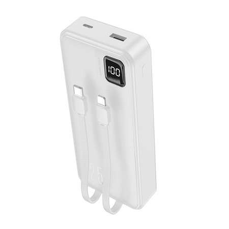 Bateria Externa Universal Power Bank 22.5W 20.000 mAh (Tipo C / Lightning) COOL Branco
