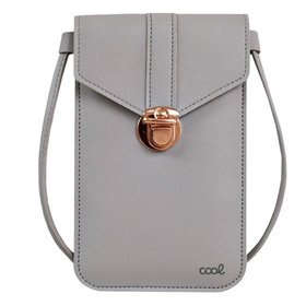 Bolsa Universal Basic de até 6,7 pol. COOL Cinza Claro