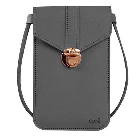 Bolsa Universal Basic de até 6,7 pol. COOL Cinza Escuro