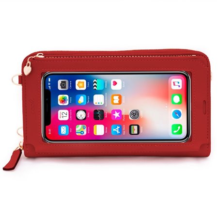 Bolsa Universal Horizontal até 6,7 pol. COOL Vermelho