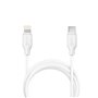 Cabo USB compatível COOL Universal TYPE-C para Lightning (1,2 metros) Branco