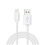 Cabo USB COOL Lightning compatível para iPhone / iPad (1,2 metros) Branco