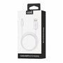 Cabo USB COOL Lightning compatível para iPhone / iPad (1,2 metros) Branco