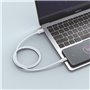 Cabo USB COOL Nylon Universal Tipo C (1,2 metros)