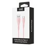 Cabo USB COOL Silicone Universal C Rosa (1 metro)