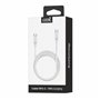 Cabo USB universal COOL compatível TYPE-C a TYPE-C (1 metro) Branco 3 Amp