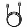 Cabo USB universal COOL compatível TYPE-C a TYPE-C (1 metro) Preto 3 Amp
