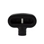 Cadeado anti-roubo de plástico preto (para gancho duplo)