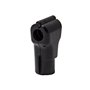 Cadeado anti-roubo de plástico preto (para gancho simple) 8mm