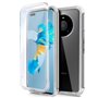 Capa COOL de Silicone 3D para Huawei Mate 40 Pro / 40 Pro Plus (frente e verso transparentes)