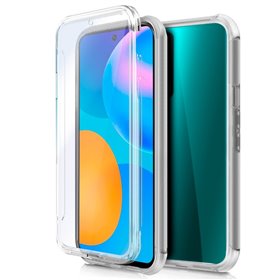 Capa COOL de Silicone 3D para Huawei P Smart 2021 (frente e verso transparentes)