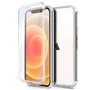Capa COOL de Silicone 3D para iPhone 12 mini (frente e verso transparentes)