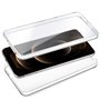 Capa COOL de Silicone 3D para iPhone 12 Pro Max (frente e verso transparentes)