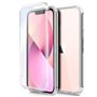 Capa COOL de Silicone 3D para iPhone 13 (frente e verso transparentes)