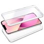 Capa COOL de Silicone 3D para iPhone 13 (frente e verso transparentes)