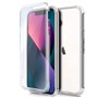 Capa COOL de Silicone 3D para iPhone 13 mini (frente e verso transparentes)