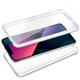 Capa COOL de Silicone 3D para iPhone 13 mini (frente e verso transparentes)