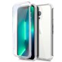 Capa COOL de Silicone 3D para iPhone 13 Pro (frente e verso transparentes)