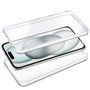 Capa COOL de Silicone 3D para iPhone 15 (frente e verso transparentes)
