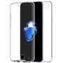 Capa COOL de Silicone 3D para iPhone 7 / 8 / SE (2020) / SE (2022) (frente e verso transparentes)