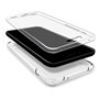 Capa COOL de Silicone 3D para iPhone XS Max (frente e verso transparentes)