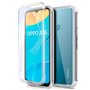 Capa COOL de Silicone 3D para Oppo A15 / A15s (frente e verso transparentes)