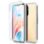 Capa COOL de Silicone 3D para Oppo A18 / A38 (transparente frente + verso)