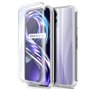 Capa COOL de Silicone 3D para Realme 8i / Narzo 50 (frente e verso transparentes)