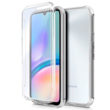 Capa COOL de Silicone 3D para Samsung A057 Galaxy A05s (transparente frente + verso)