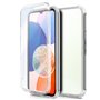 Capa COOL de Silicone 3D para Samsung A145 Galaxy A14 / A14 5G (frente e verso transparentes)