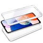 Capa COOL de Silicone 3D para Samsung A145 Galaxy A14 / A14 5G (frente e verso transparentes)