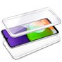 Capa COOL de Silicone 3D para Samsung A225 Galaxy A22 4G (transparente frente + verso)