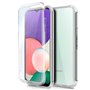 Capa COOL de Silicone 3D para Samsung A226 Galaxy A22 5G (frente e verso transparentes)