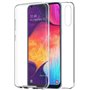Capa COOL de Silicone 3D para Samsung A505 Galaxy A50 / A30s (frente e verso transparentes)