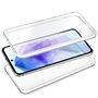 Capa COOL de Silicone 3D para Samsung A556 Galaxy A55 5G (transparente frente + verso)