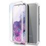 Capa COOL de Silicone 3D para Samsung G980 Galaxy S20 (frente e verso transparentes)