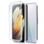 Capa COOL de Silicone 3D para Samsung G998 Galaxy S21 Ultra (frente e verso transparentes)