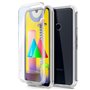 Capa COOL de Silicone 3D para Samsung M315 Galaxy M31 (frente e verso transparentes)
