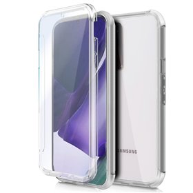 Capa COOL de Silicone 3D para Samsung N985 Galaxy Note 20 Ultra (frente e verso transparentes)