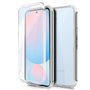Capa COOL de Silicone 3D para Samsung S721 Galaxy S24 FE (transparente frente + verso)