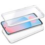 Capa COOL de Silicone 3D para Samsung S721 Galaxy S24 FE (transparente frente + verso)