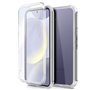 Capa COOL de Silicone 3D para Samsung S921 Galaxy S24 / S25 (transparente frente + verso)