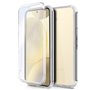 Capa COOL de Silicone 3D para Samsung S926 Galaxy S24 Plus / S25 Plus (transparente frente + verso)