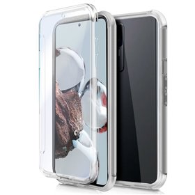 Capa COOL de Silicone 3D para Xiaomi 12T / 12T Pro (frente e verso transparentes)