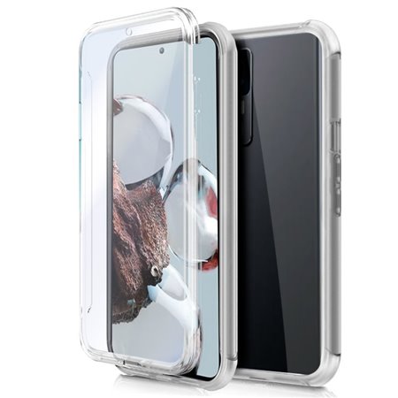 Capa COOL de Silicone 3D para Xiaomi 12T / 12T Pro (frente e verso transparentes)