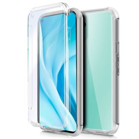 Capa COOL de Silicone 3D para Xiaomi Mi 11 Lite / Mi 11 Lite 5G (frente e verso transparentes)