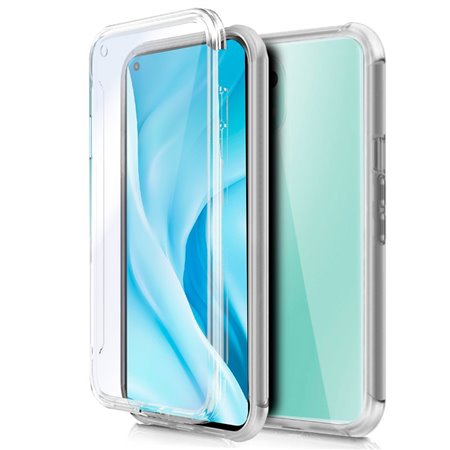 Capa COOL de Silicone 3D para Xiaomi Mi 11 Lite / Mi 11 Lite 5G (frente e verso transparentes)