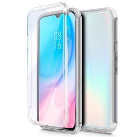 Capa COOL de Silicone 3D para Xiaomi Mi 9 Lite (frente + verso transparente)