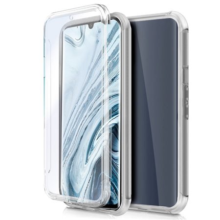 Capa COOL de Silicone 3D para Xiaomi Mi Note 10 / Mi Note 10 Pro (frente e verso transparentes)