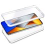 Capa COOL de Silicone 3D para Xiaomi Poco M4 Pro (frente e verso transparentes)